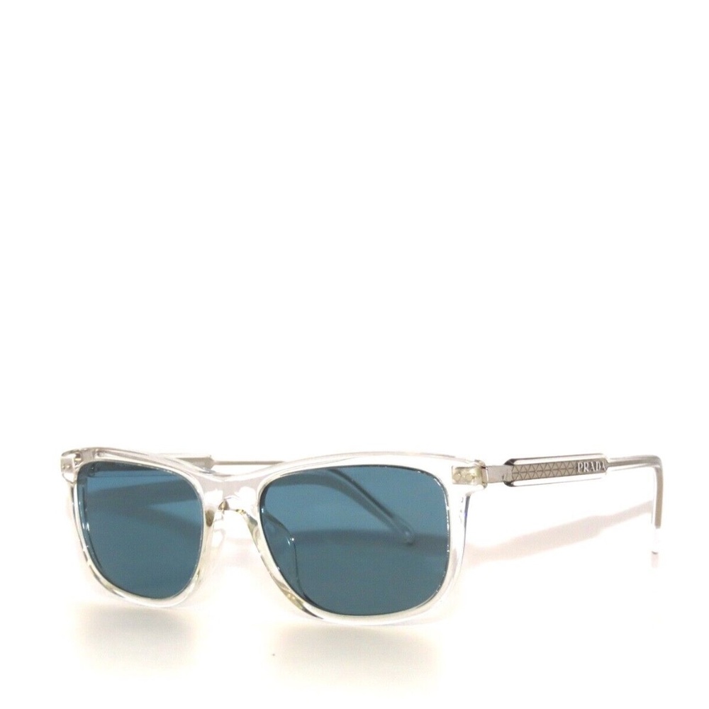Prada 18Y 18 2AZ-04D 54 Crystal Green Polarized Sunglasses PR18YS